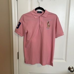 Men’s Pink Polo by Ralph Lauren Size S